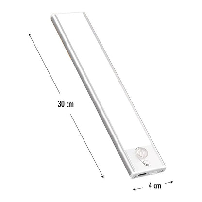 Lampara LED Inteligente - Con sensor de Movimiento, 3 Colores de luces, Recargable