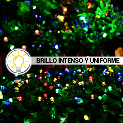 Luces Navidad Solar - 25 Metros
