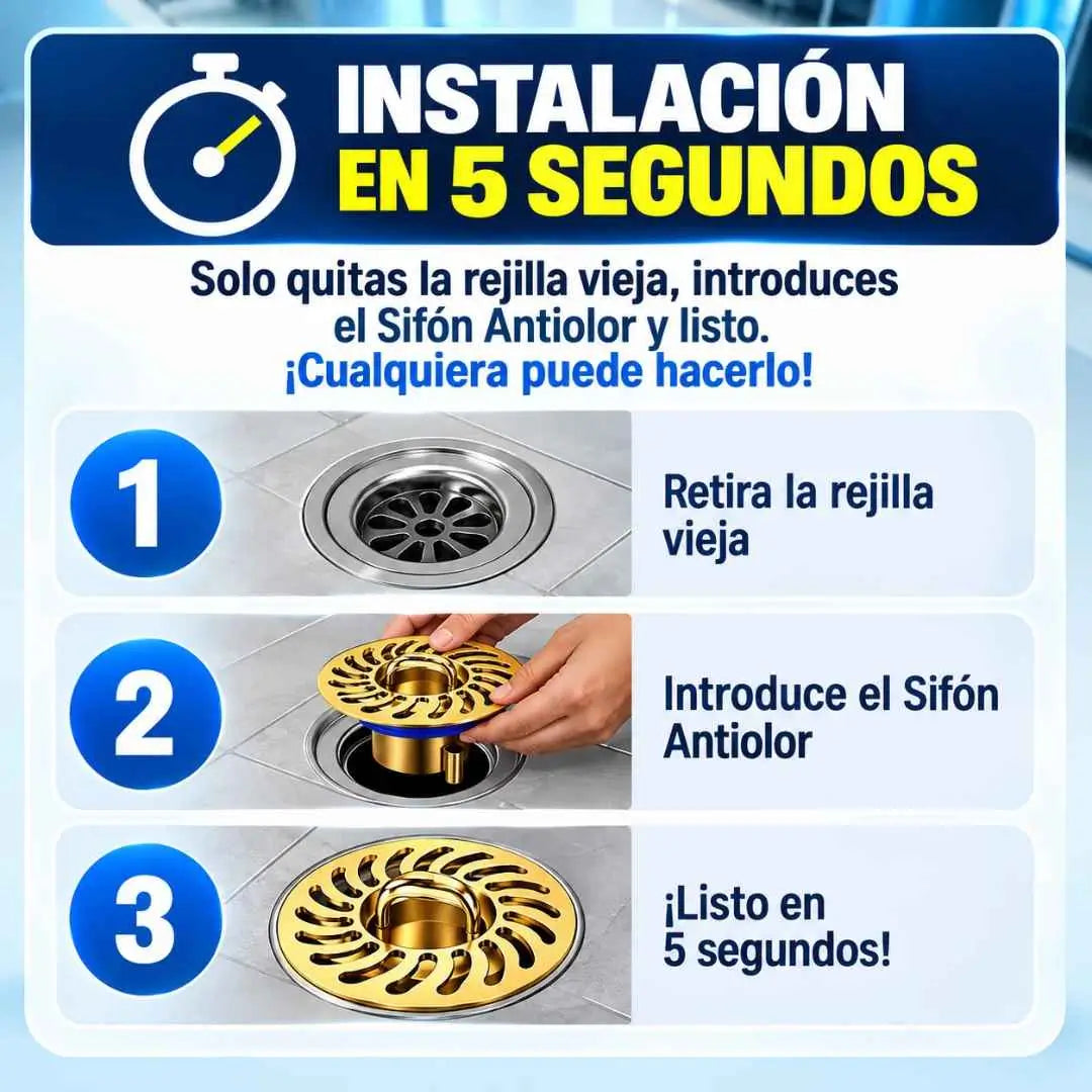 DESAGÜE SIFON ANTIOLOR PAGAS 1 LLEVAS 2