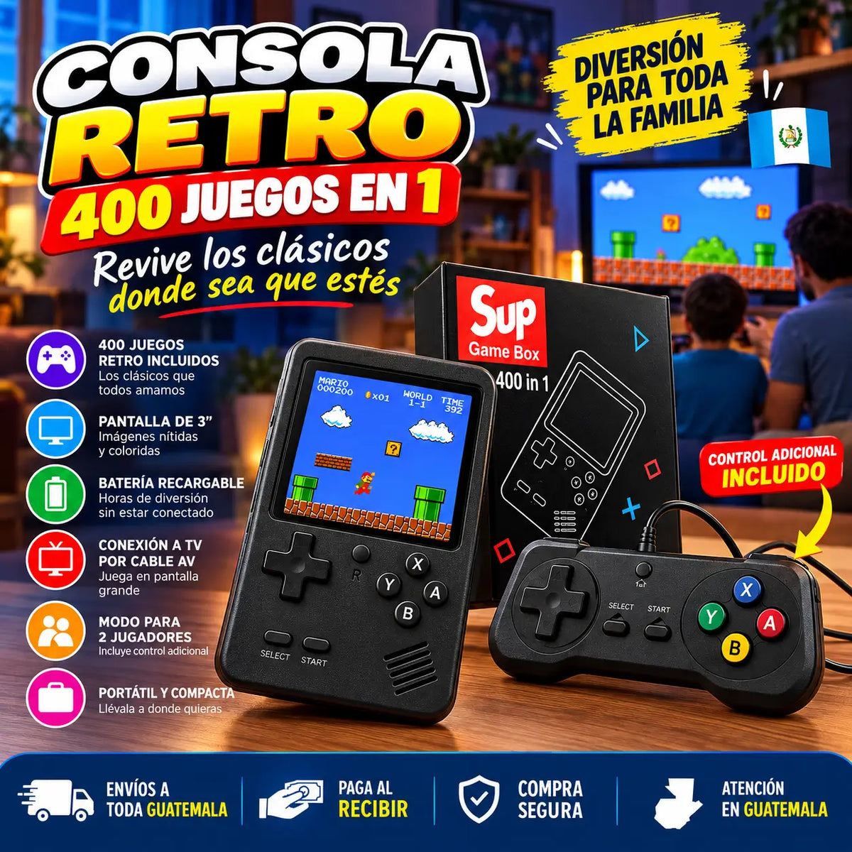 Consola Retro