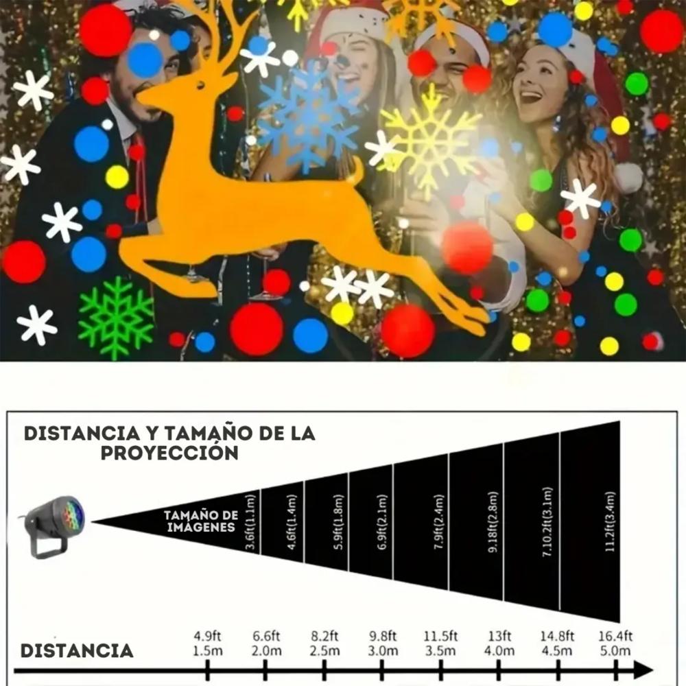 Proyector navidad